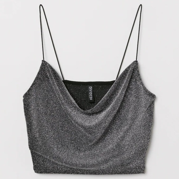 ✨ H&M Y2K Sparkly Crop Top ✨
Size: L 🤍 - Picture 3 of 13